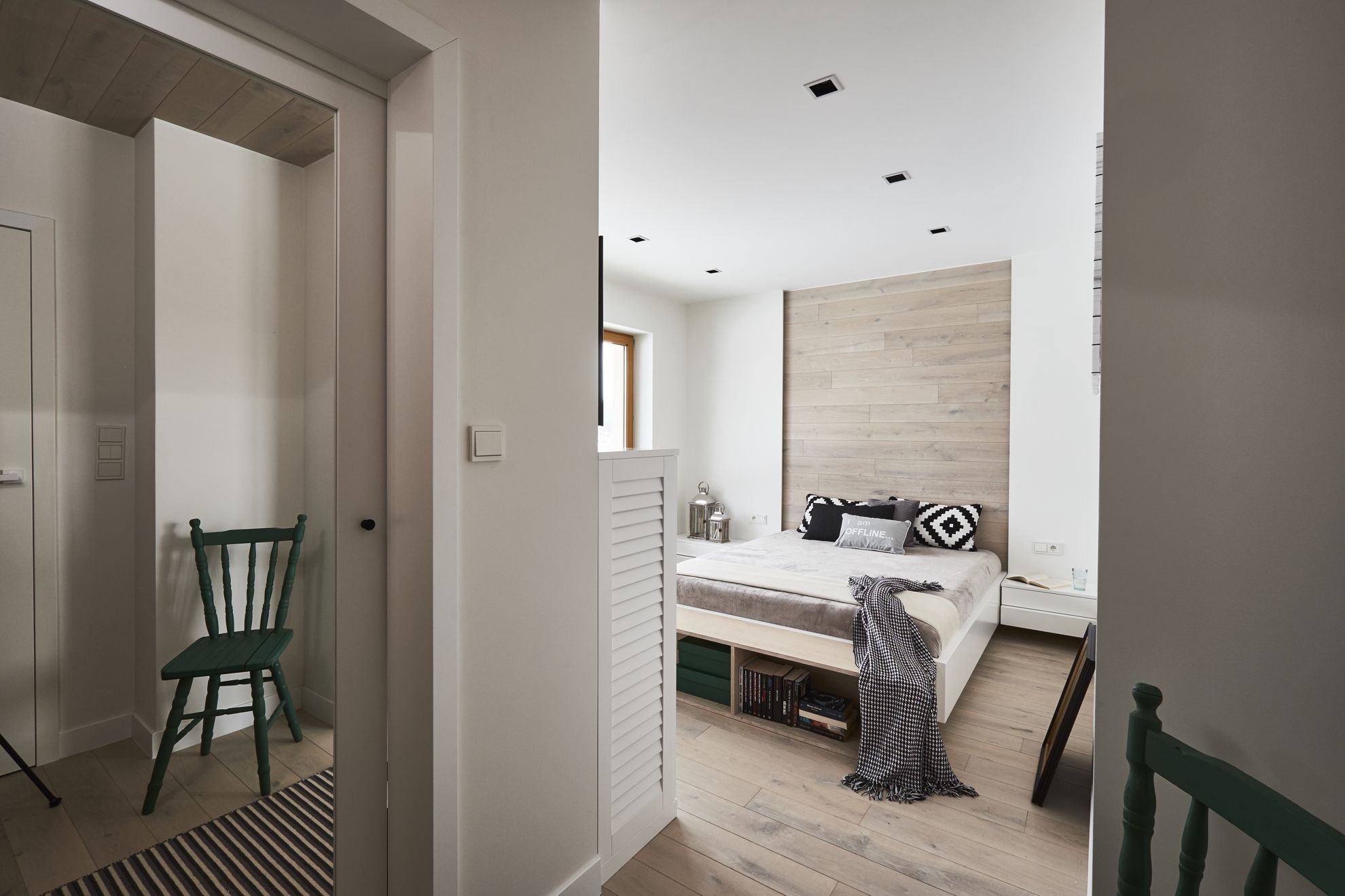 Interiér v rustikálním skandinávském stylu