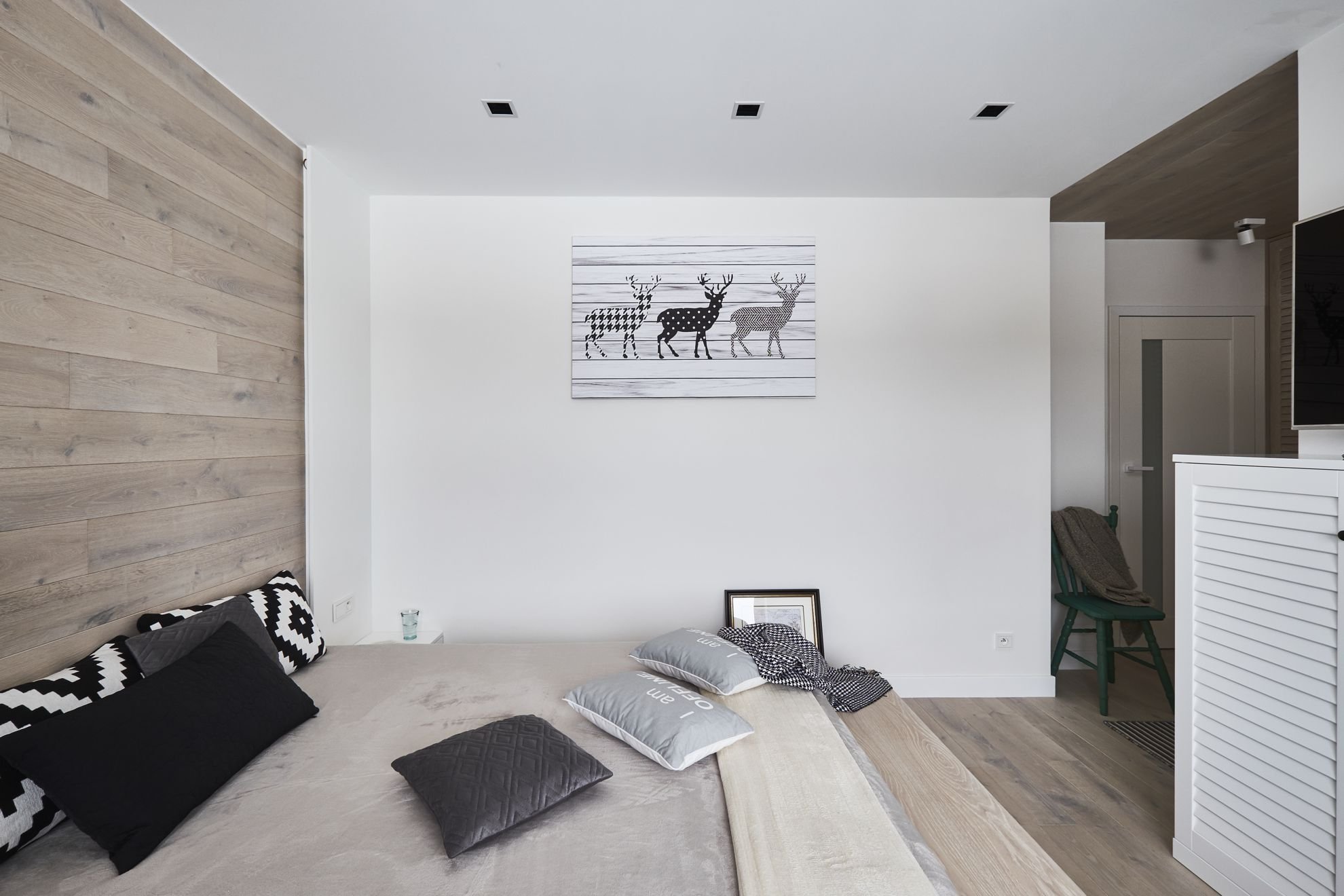 Interiér v rustikálním skandinávském stylu