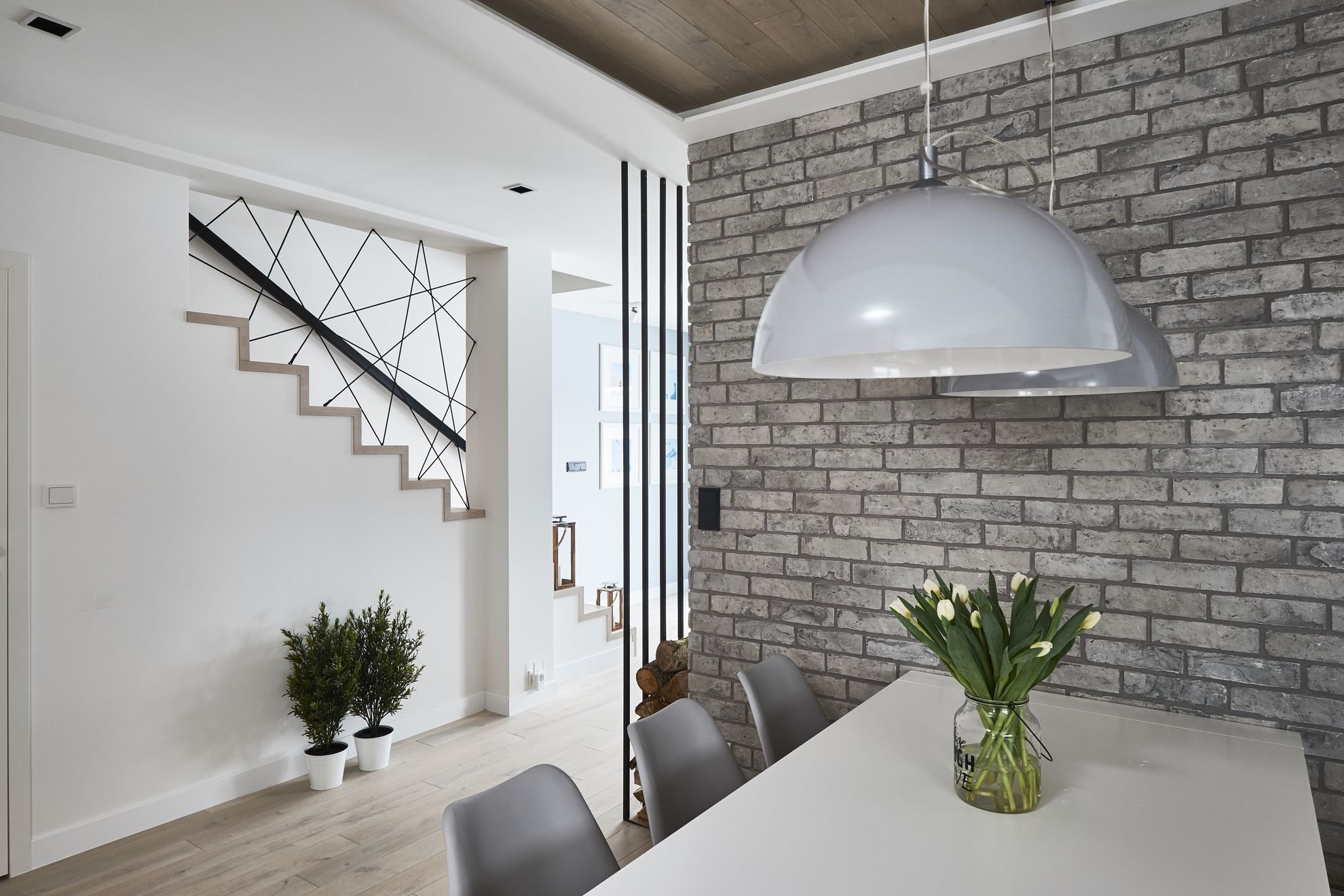 Interiér v rustikálním skandinávském stylu