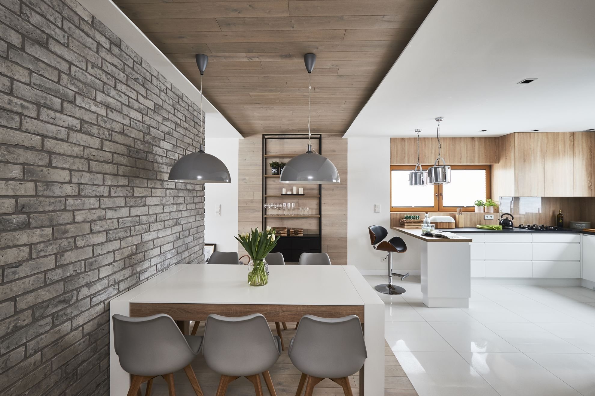 Interiér v rustikálním skandinávském stylu