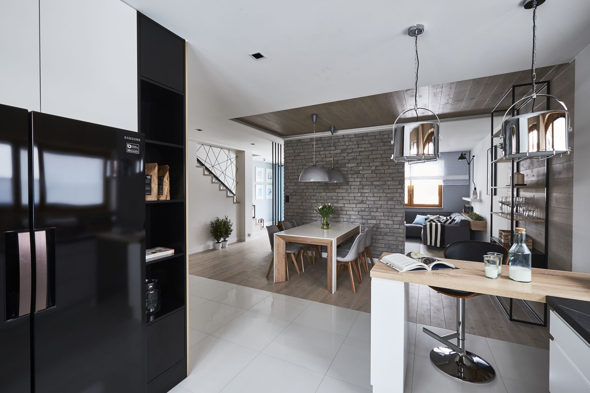 Interiér v rustikálním skandinávském stylu