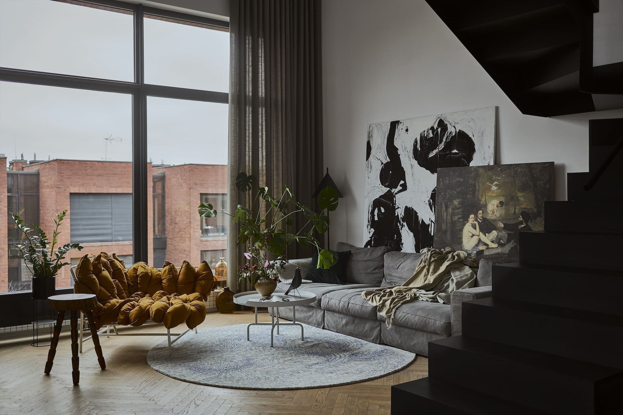 Jedinečný loft surového vzhledu