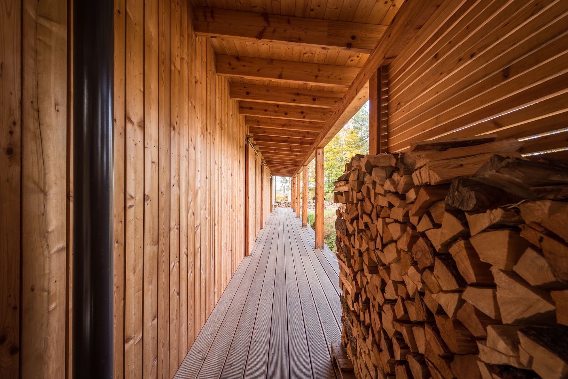 Jednoduchý víkendový dům Bernau