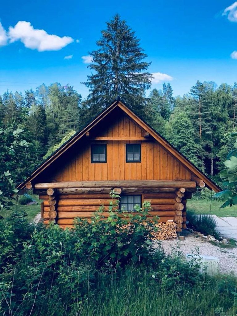 Kanadský srub v České Kanadě