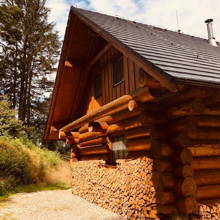 Kanadský srub v České Kanadě