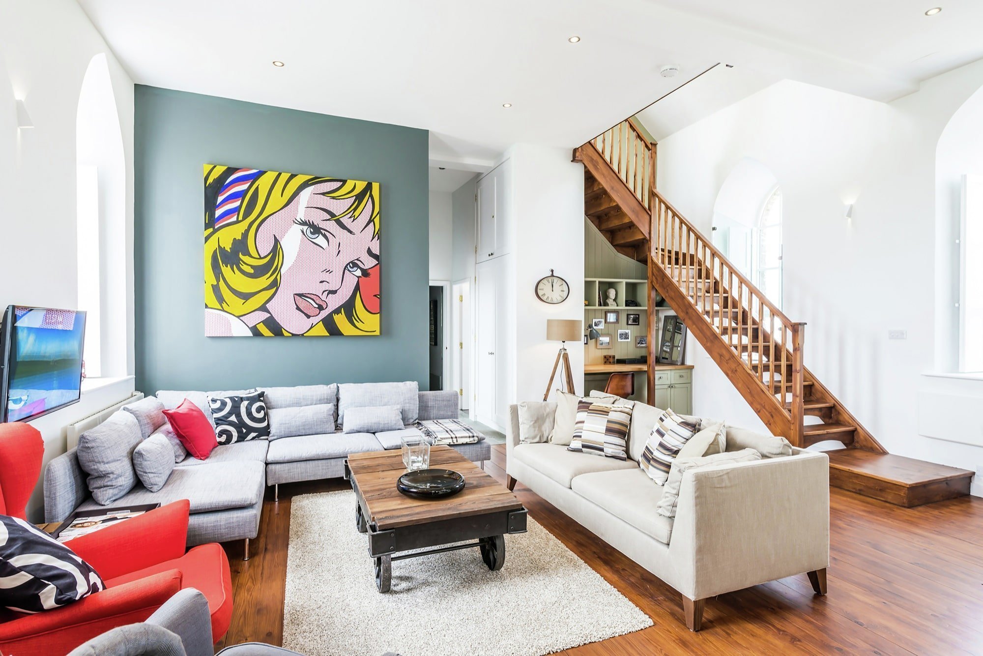 Zrekonstruovaná kaple pro víkendové bydlení