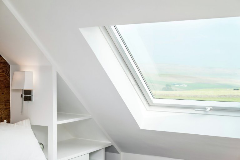 Zrekonstruovaná kaple pro víkendové bydlení