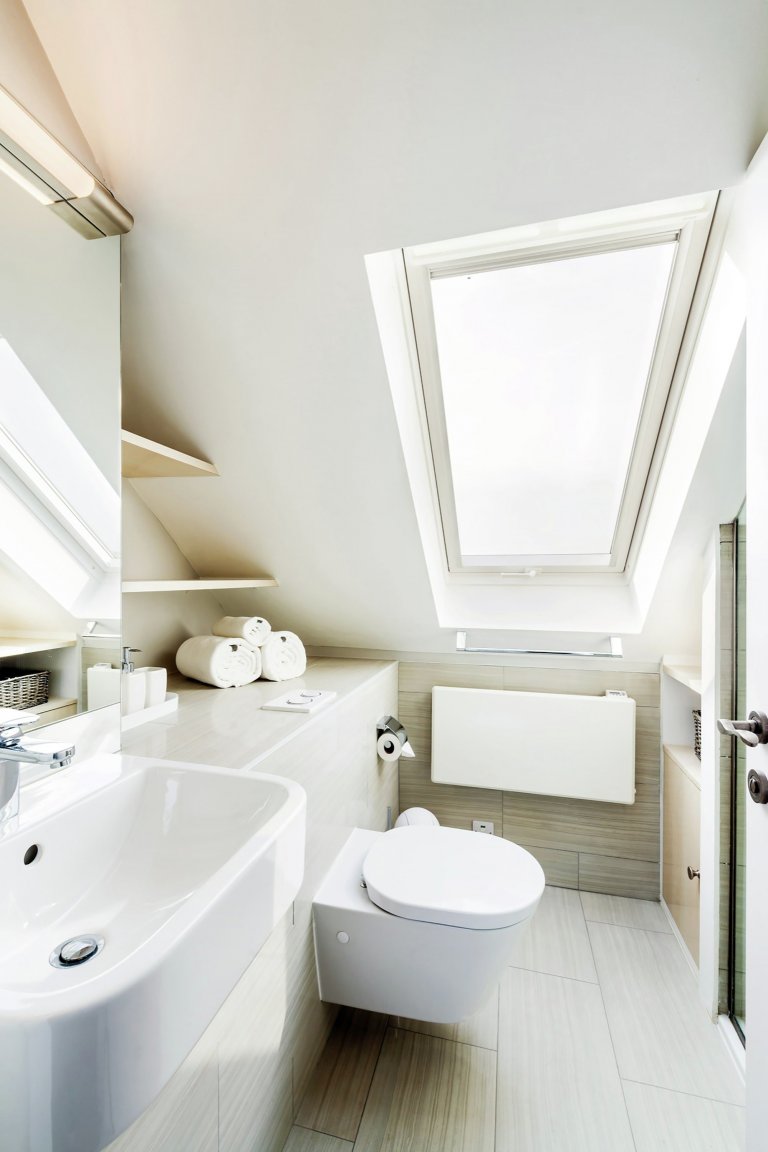 Zrekonstruovaná kaple pro víkendové bydlení