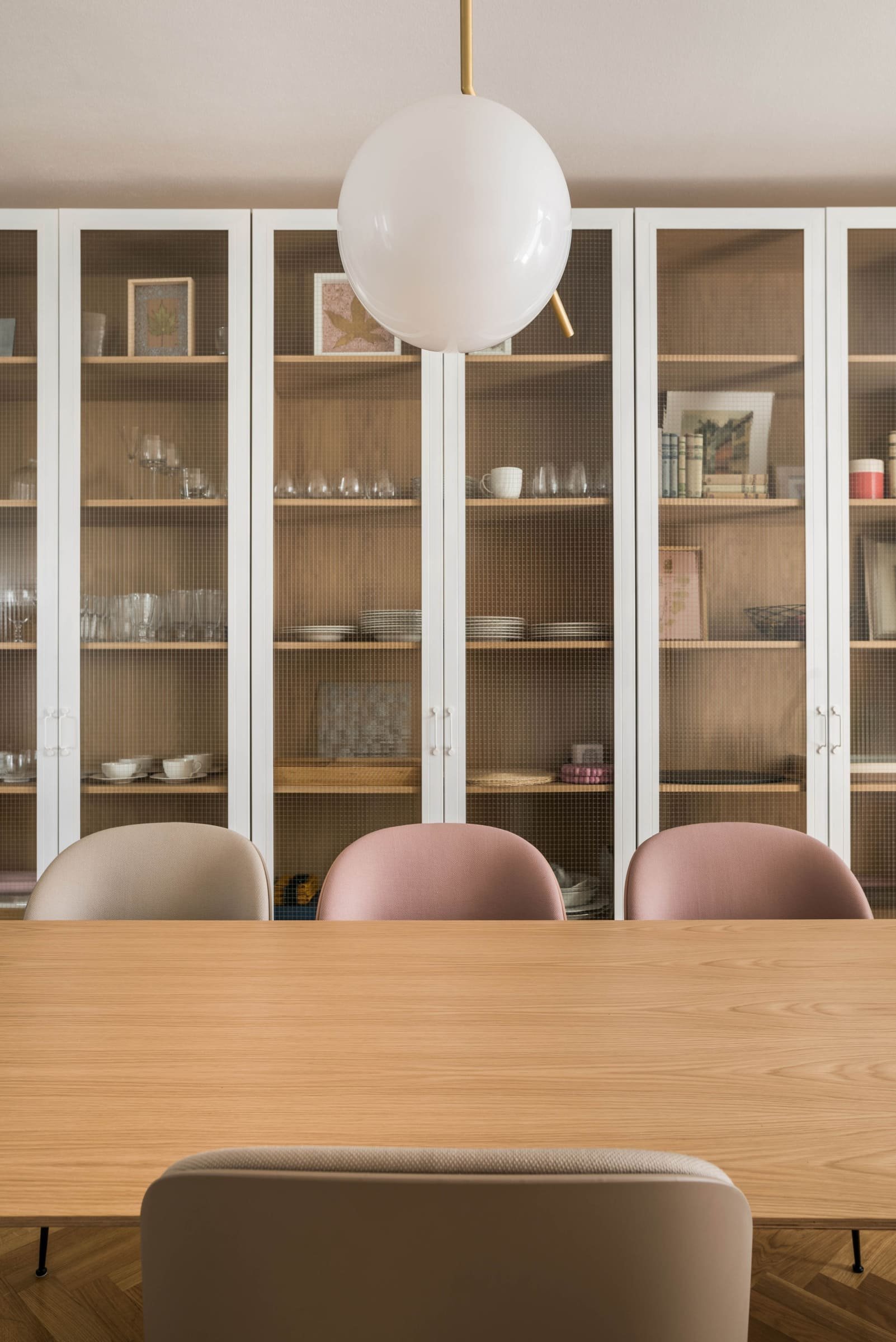 Komfortní byt v pastelových barvách