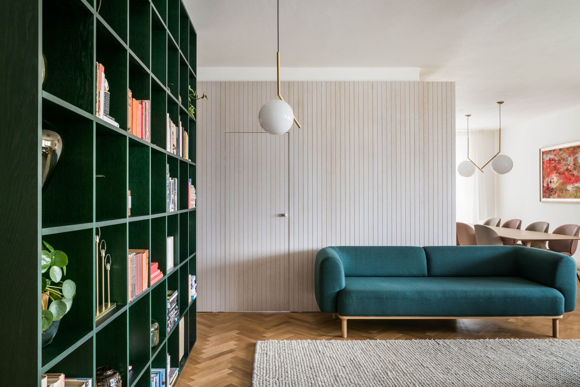 Komfortní byt v pastelových barvách