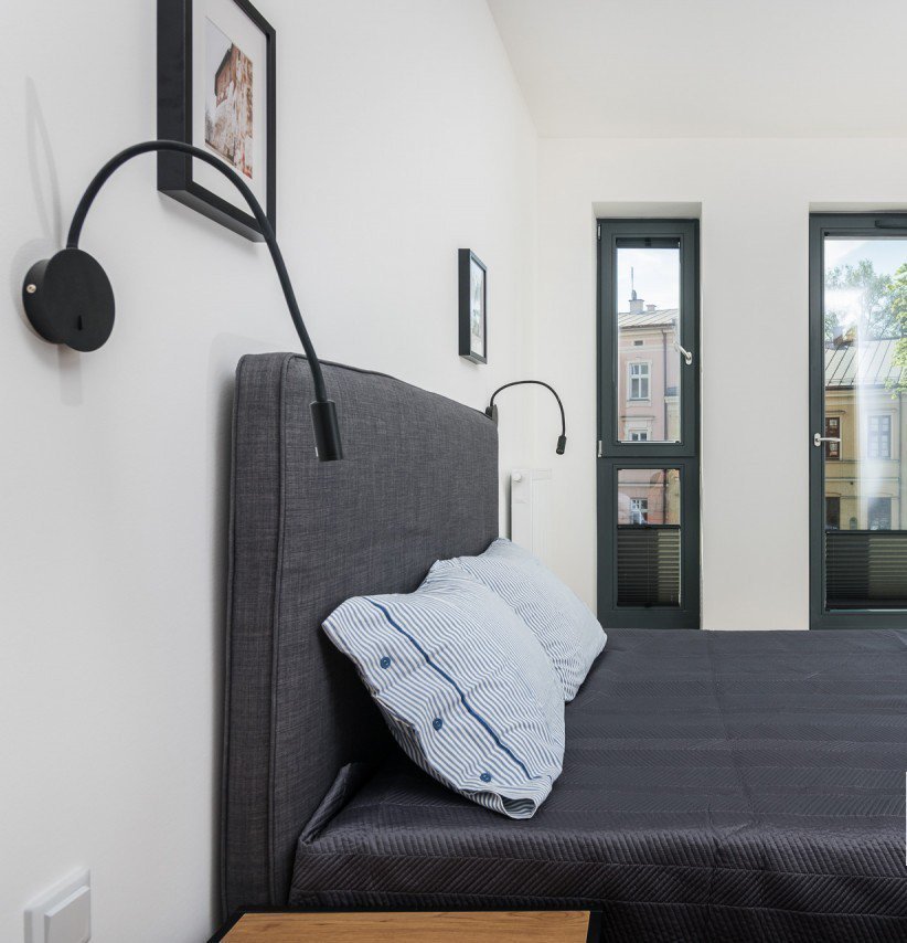 Komfortní byt v šedé barvě