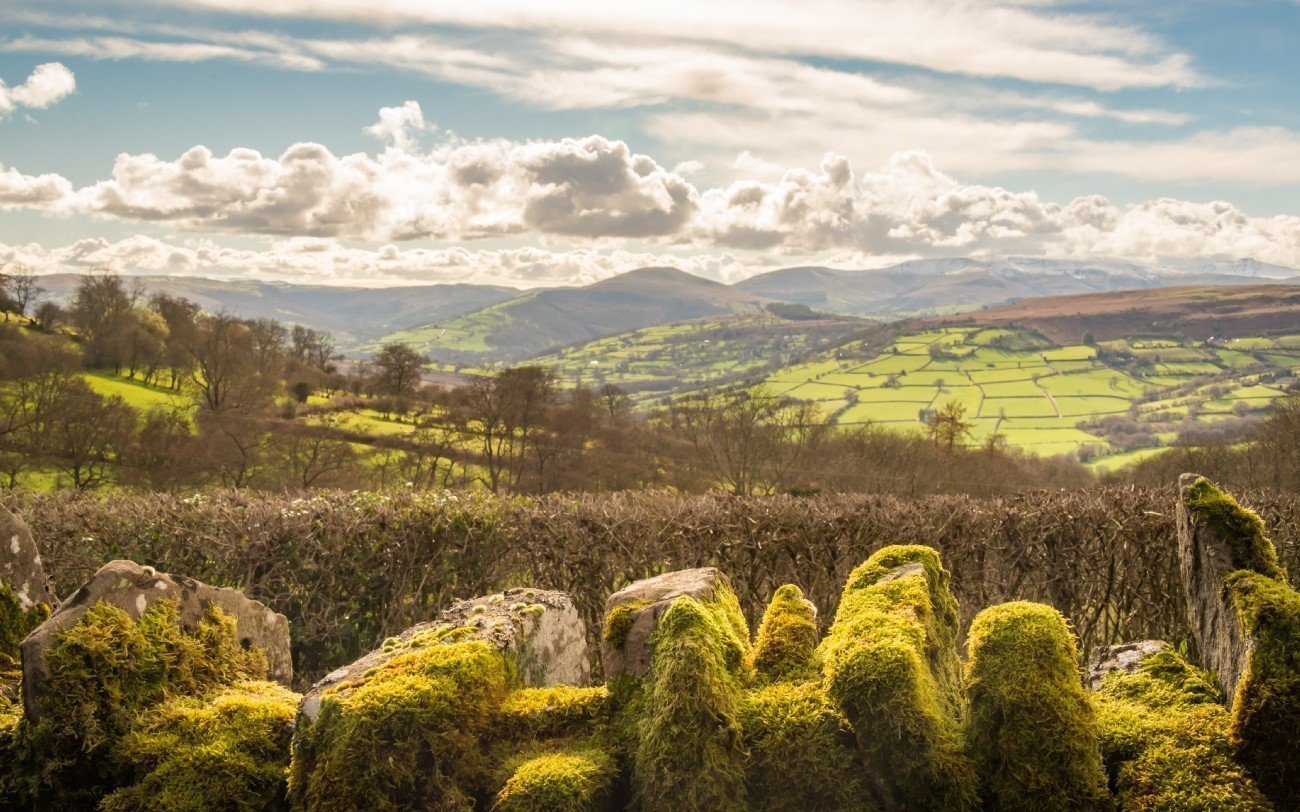Kouzelný dům ve velšské vesnici