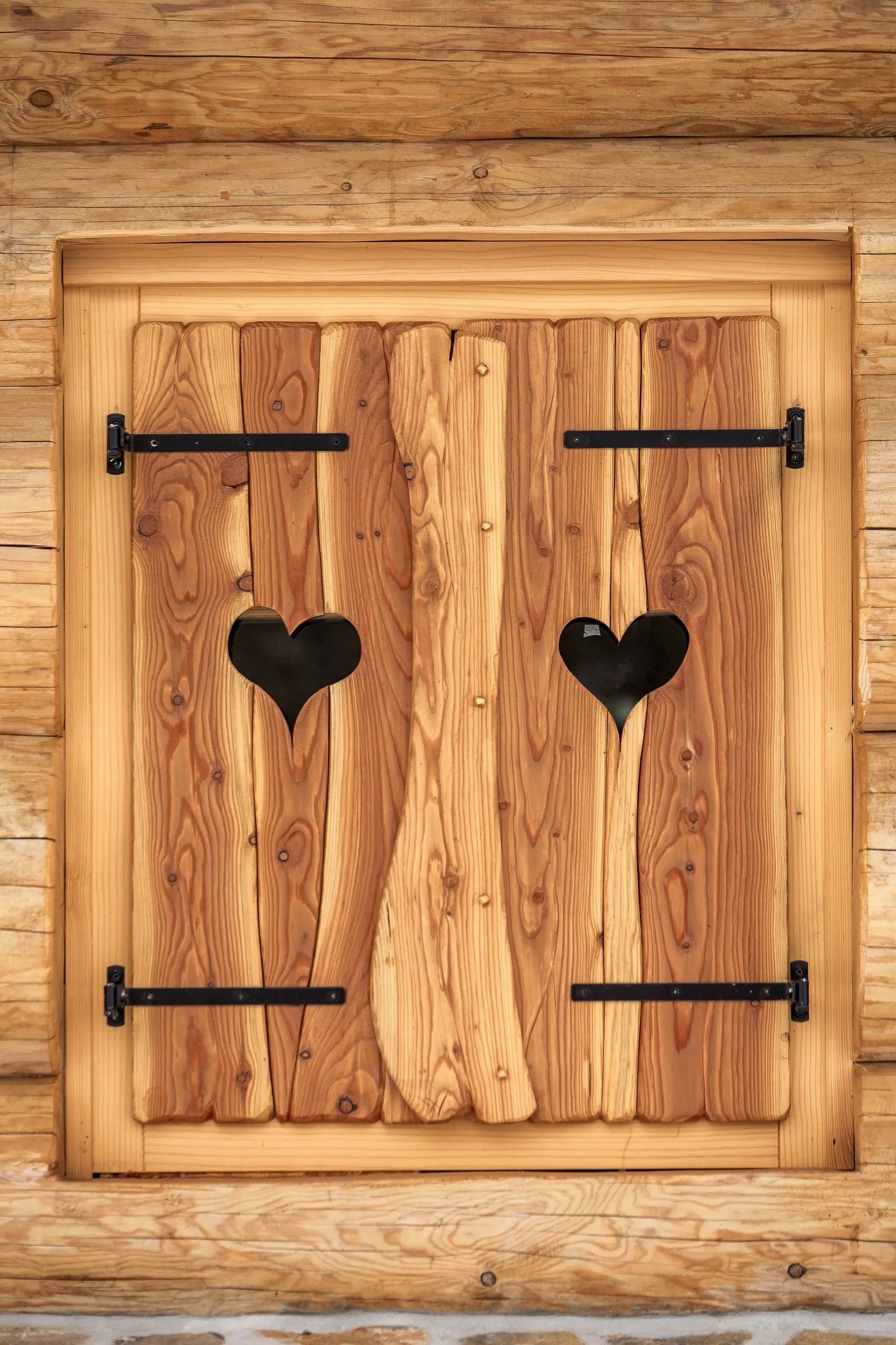 Kouzelný srub na samotě o vánočním čase