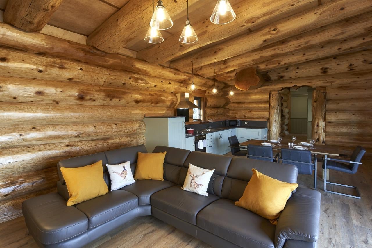 Kouzelný srub neobvyklého tvaru