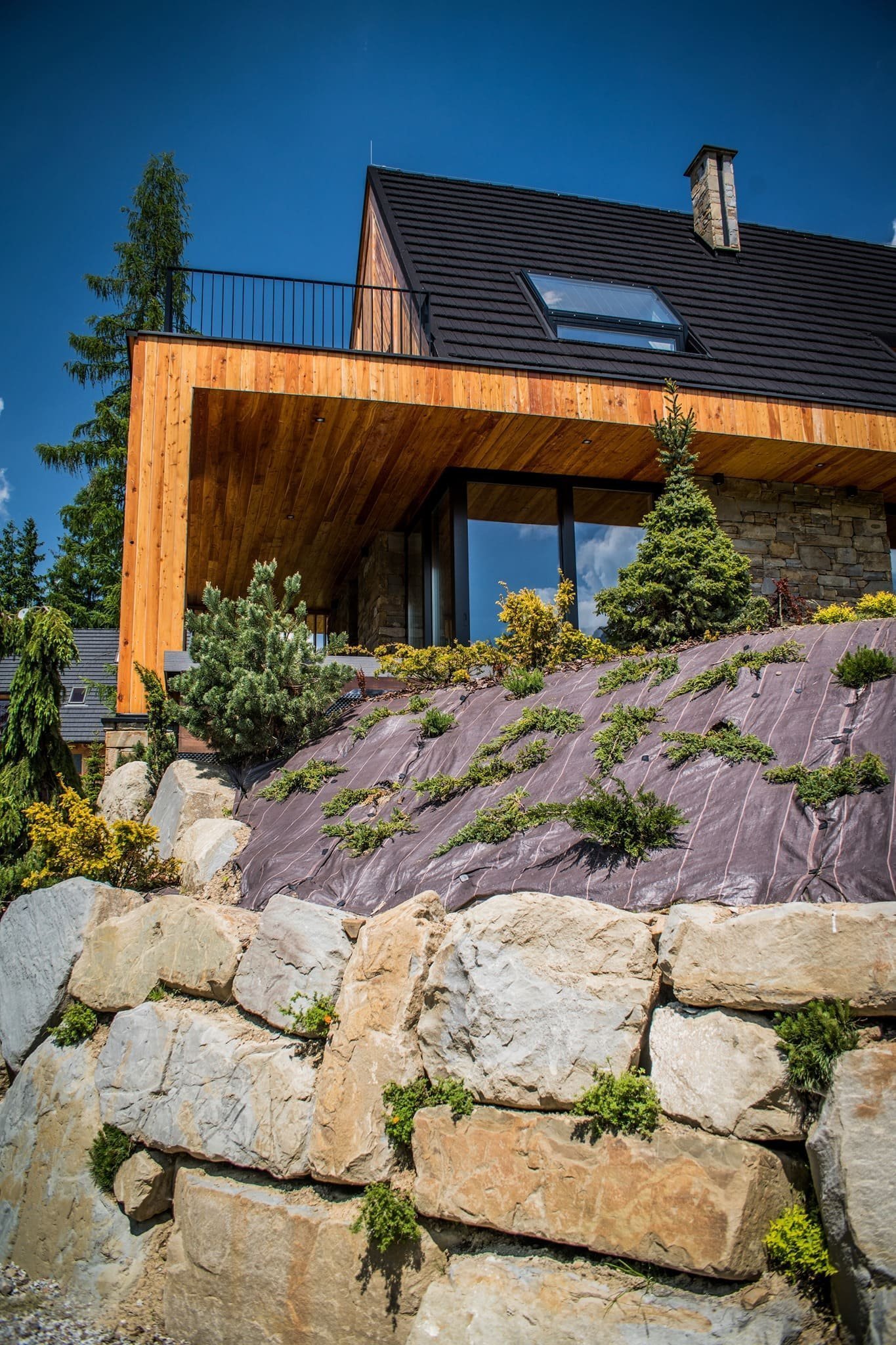 Krásný dům kombinující tradici s modernou