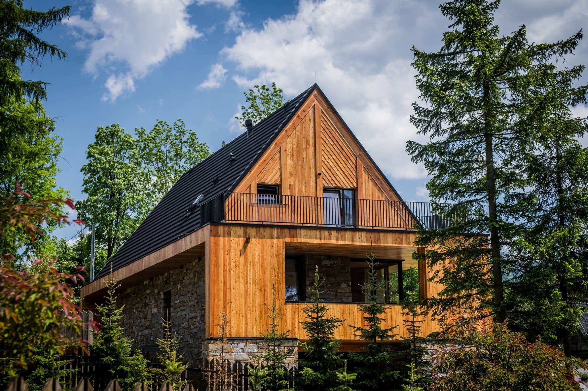 Krásný dům kombinující tradici s modernou