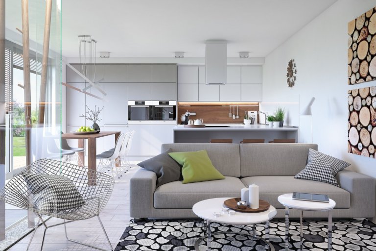 Kuchyně v obývacím pokoji, nebo zvlášť?