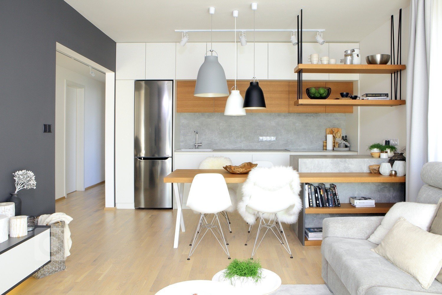 Kuchyně v obývacím pokoji, nebo zvlášť?