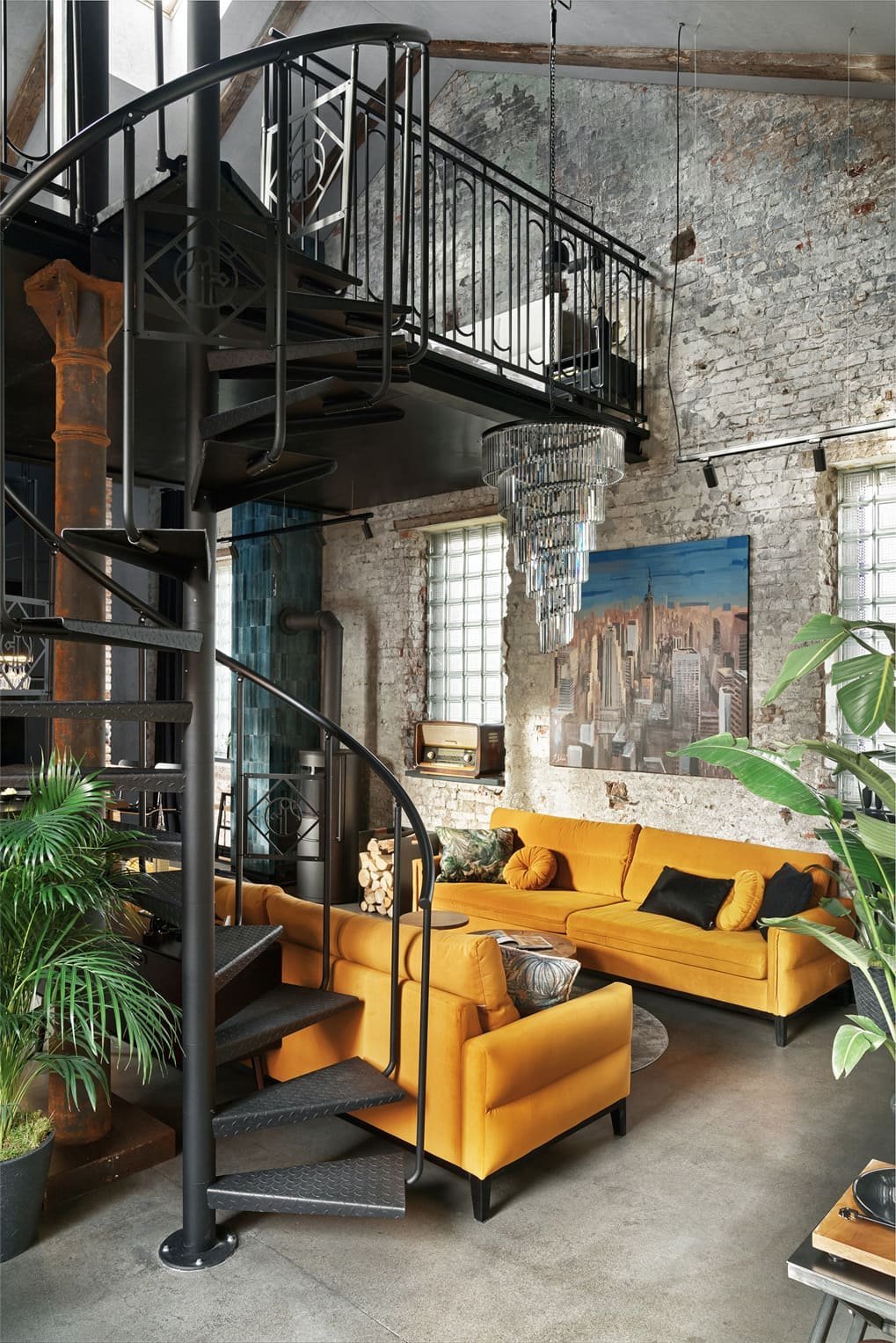 Loft ve staré kovárně