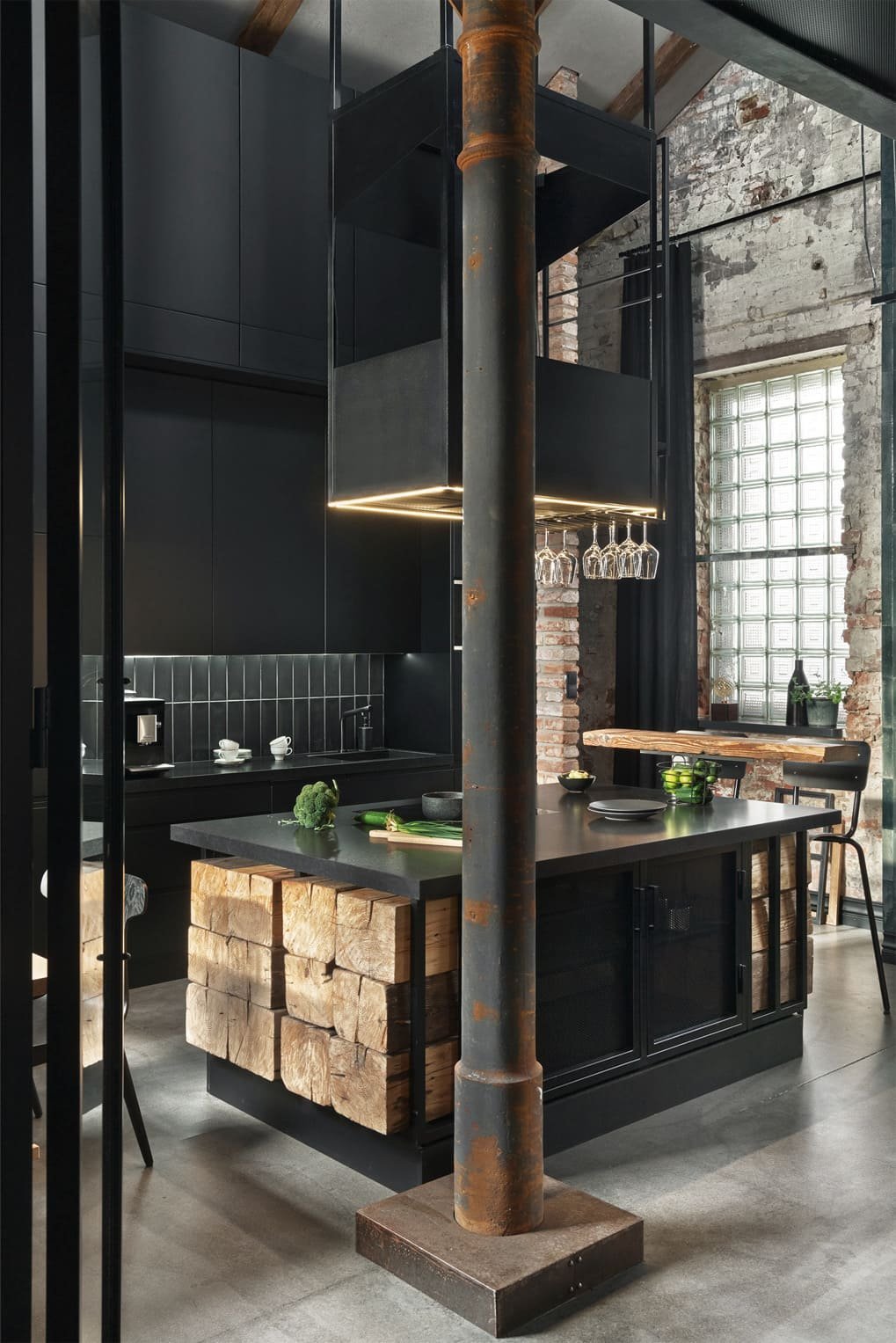 Loft ve staré kovárně