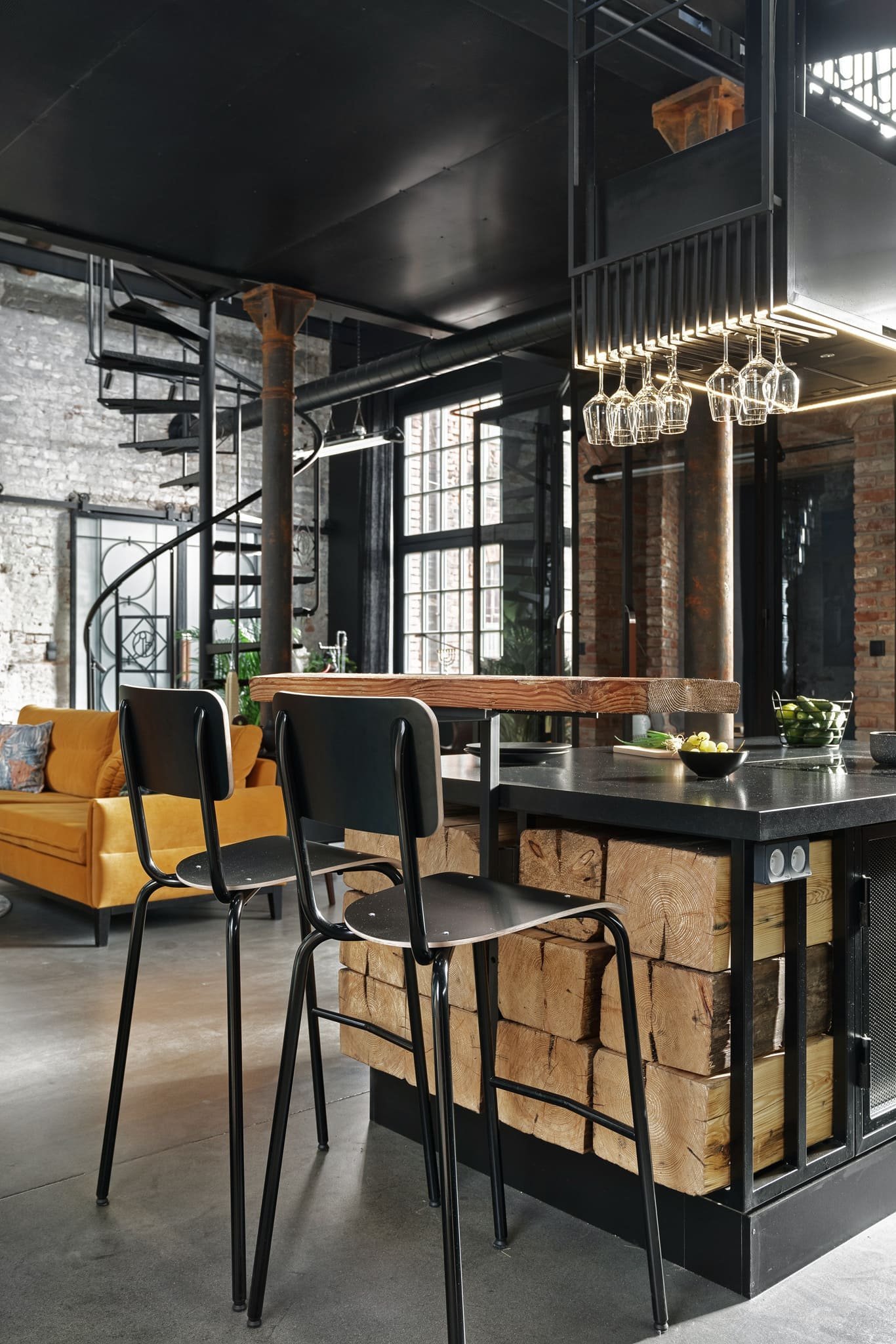 Loft ve staré kovárně