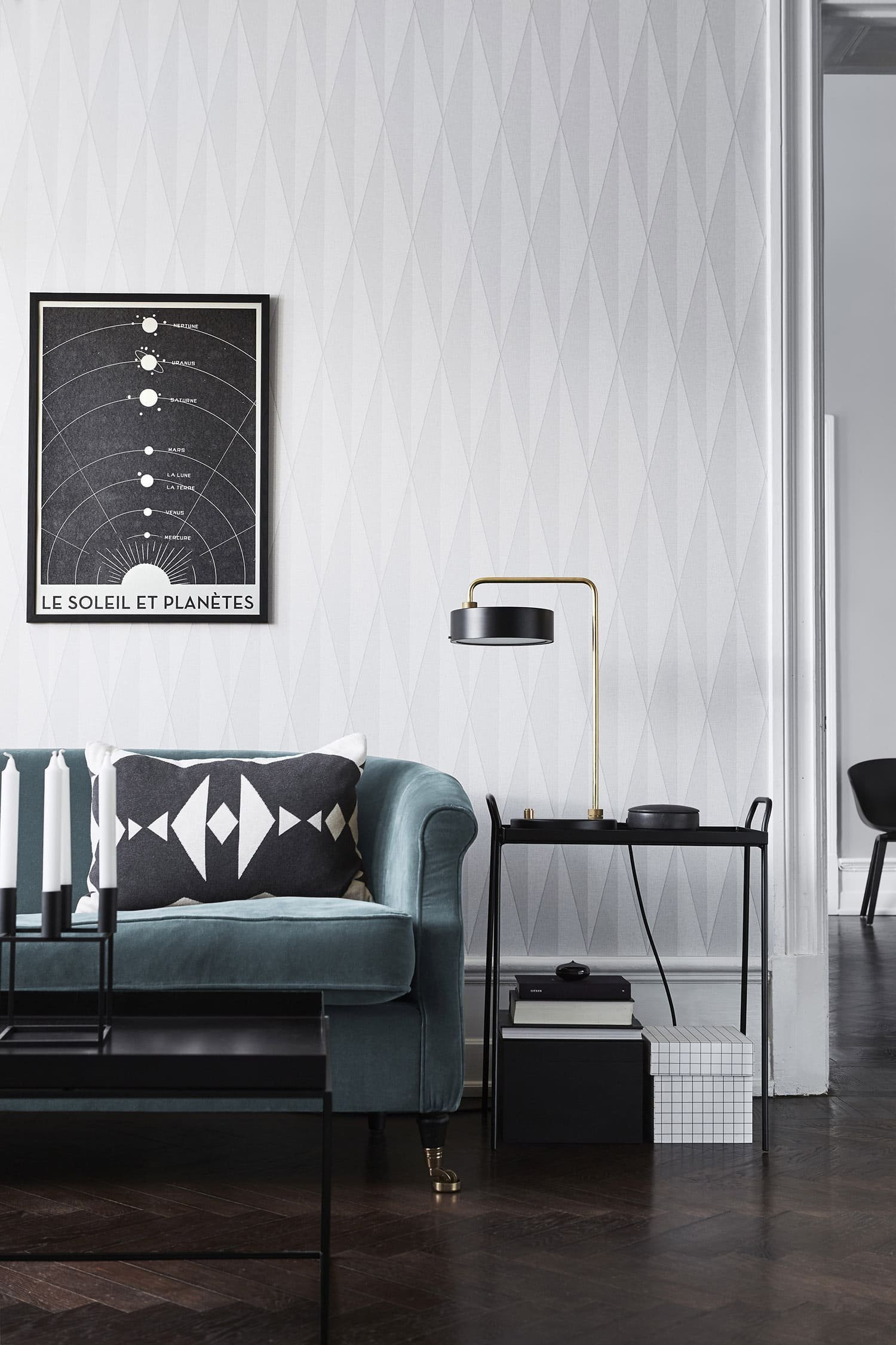 Luxusní a dramatický styl Scandi Noir