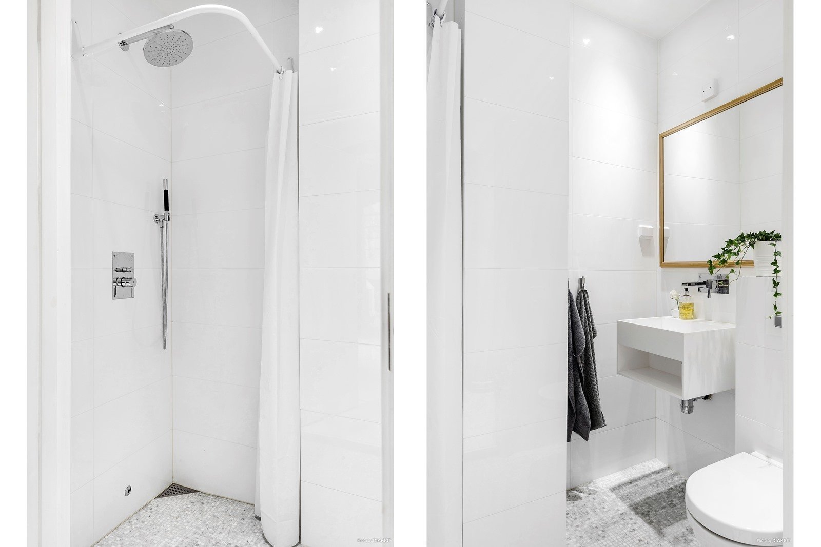 Luxusní bílé podkroví