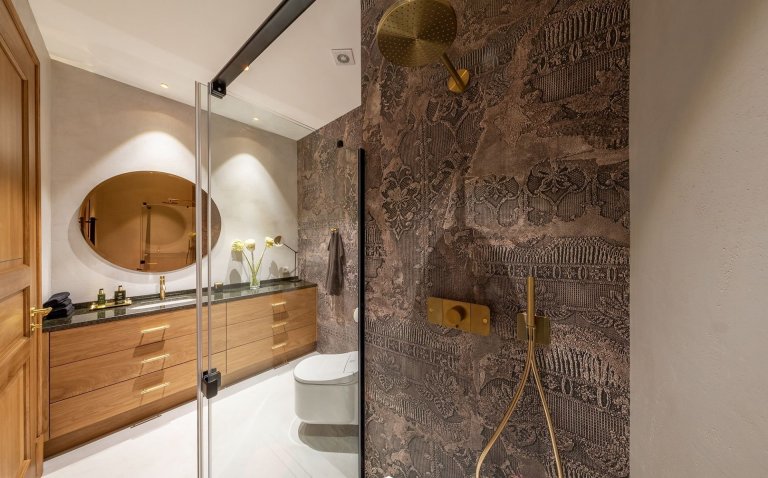 Luxusní glamour interiér