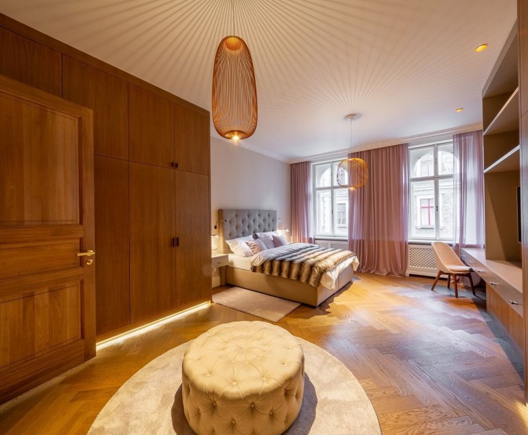 Luxusní glamour interiér