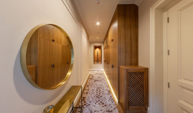 Luxusní glamour interiér