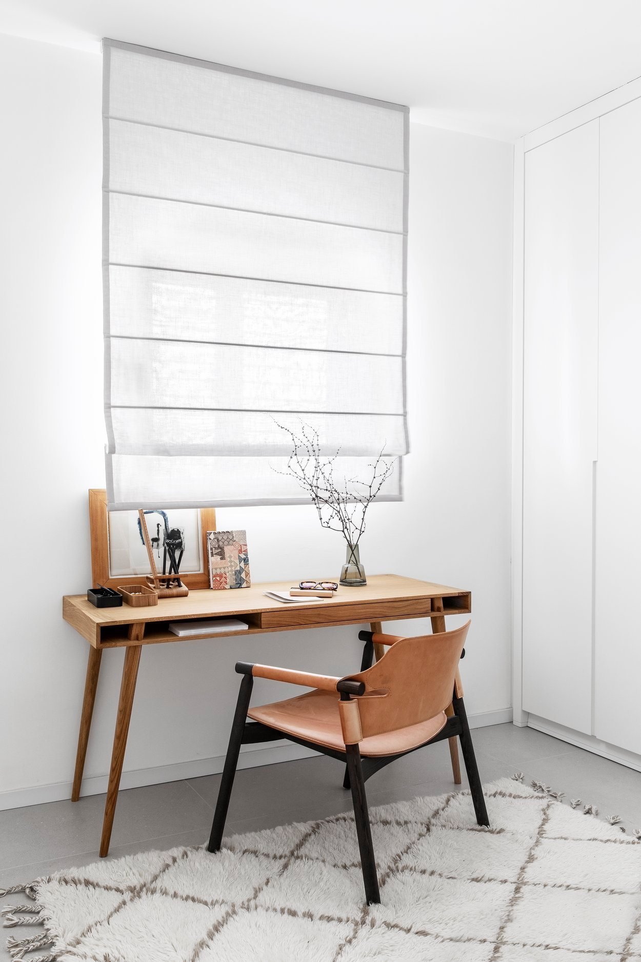 Malý byt v podzimní atmosféře