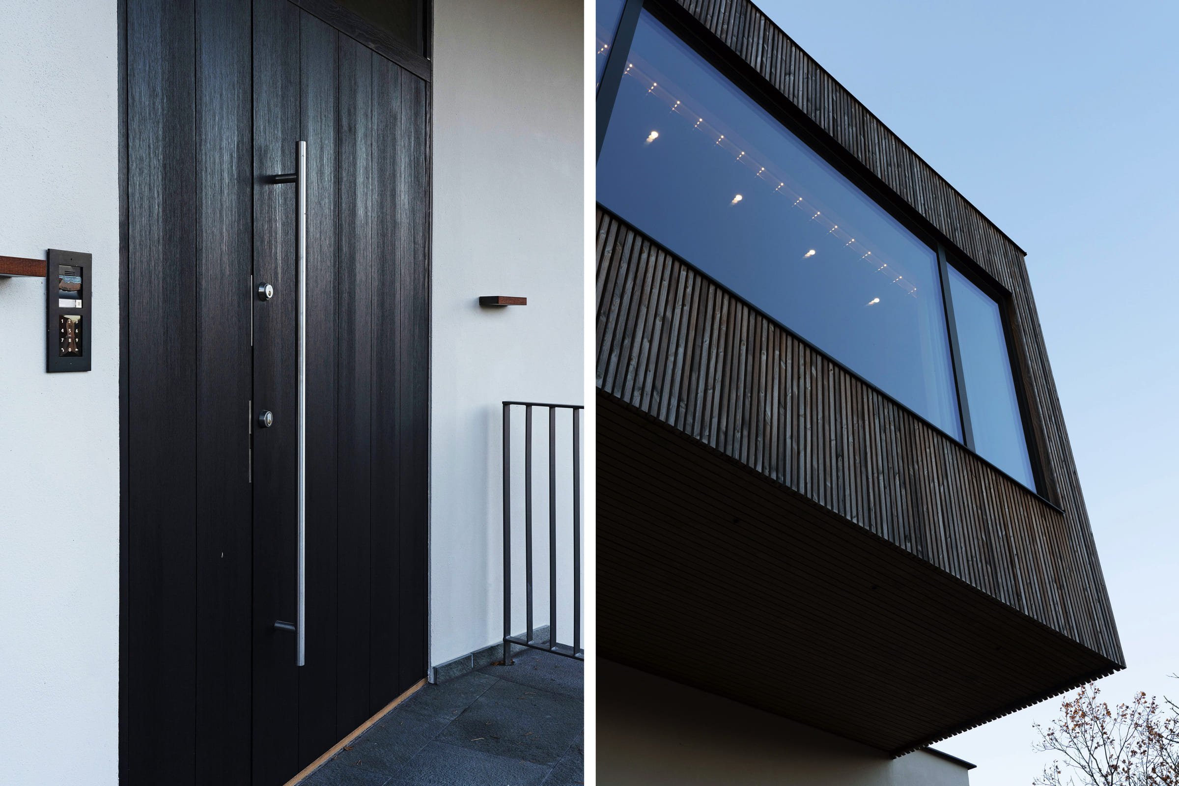 Minimalistická vila s bazénem