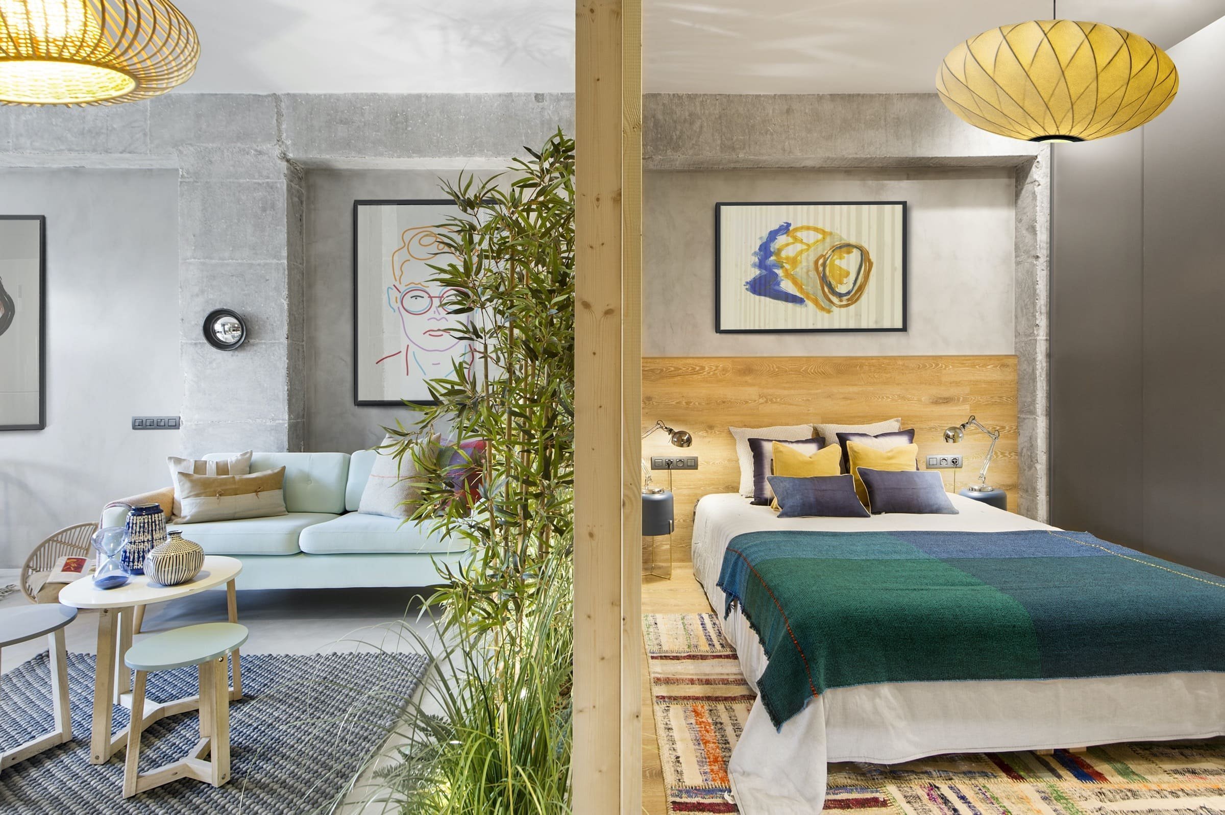 Moderní bydlení v bývalé tovární hale