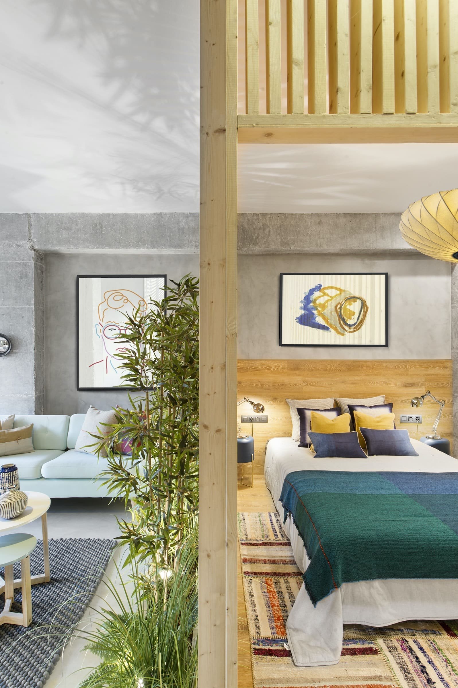 Moderní bydlení v bývalé tovární hale