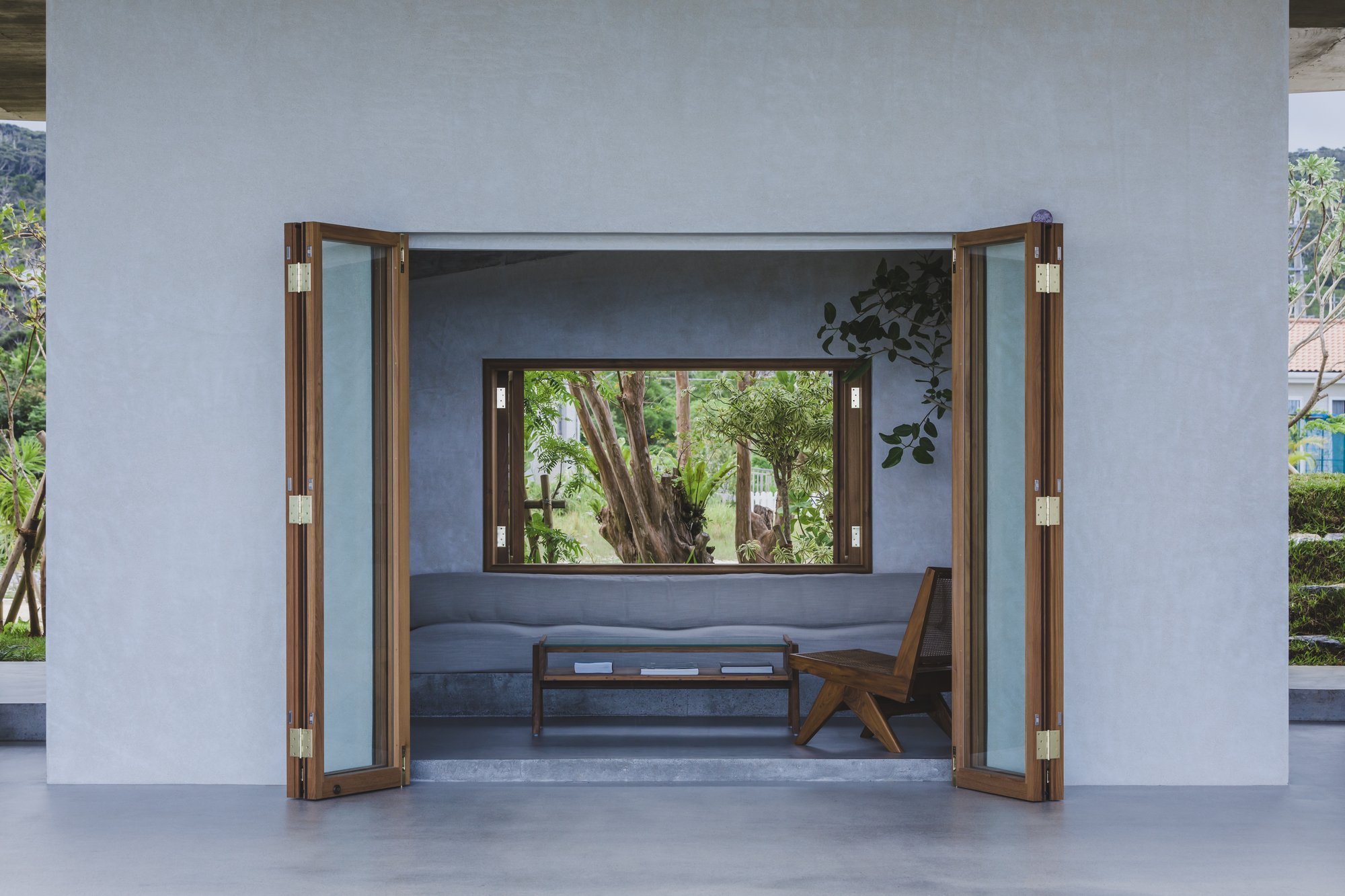 Moderní dům s výhledem na moře