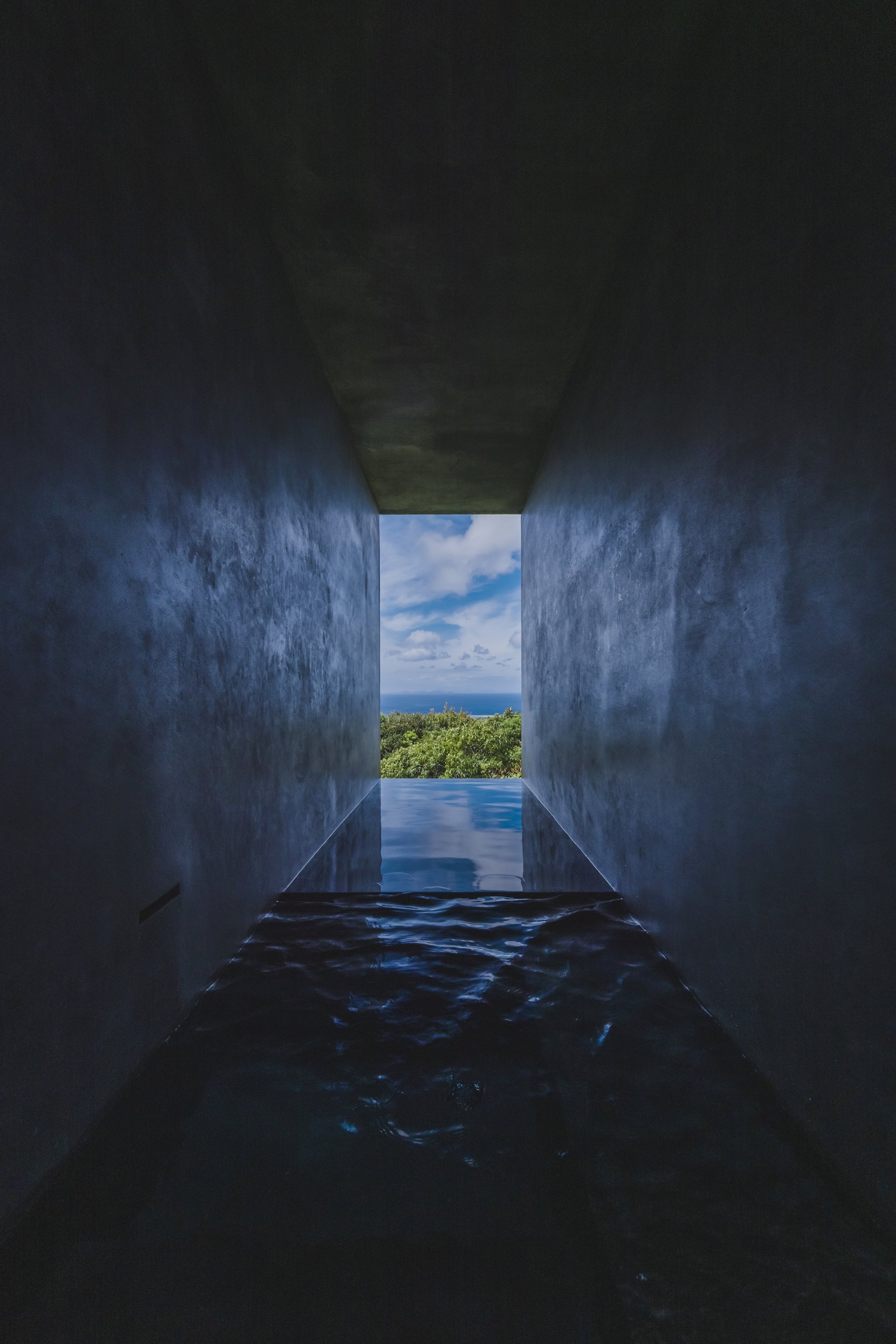 Moderní dům s výhledem na moře