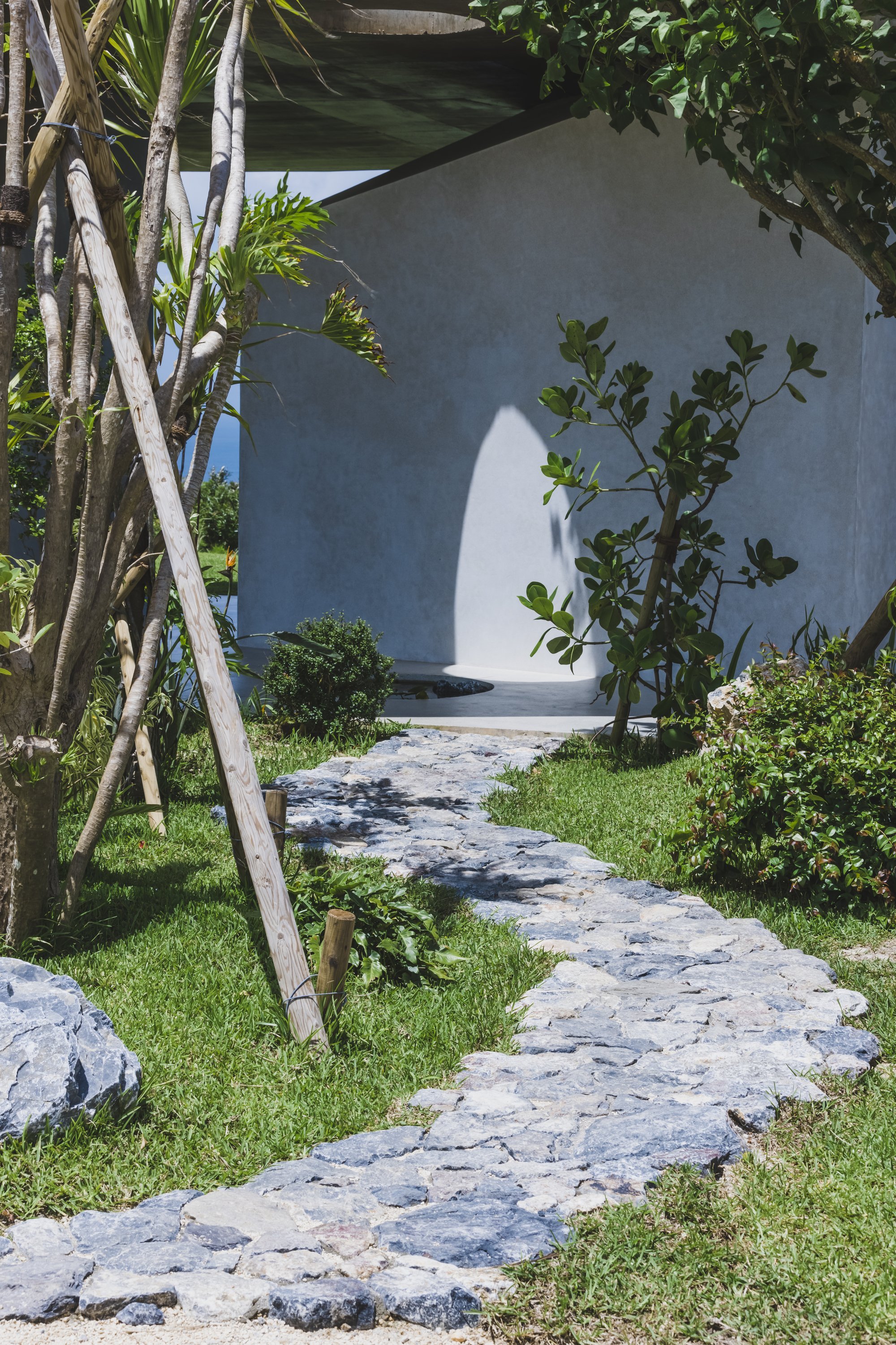 Moderní dům s výhledem na moře