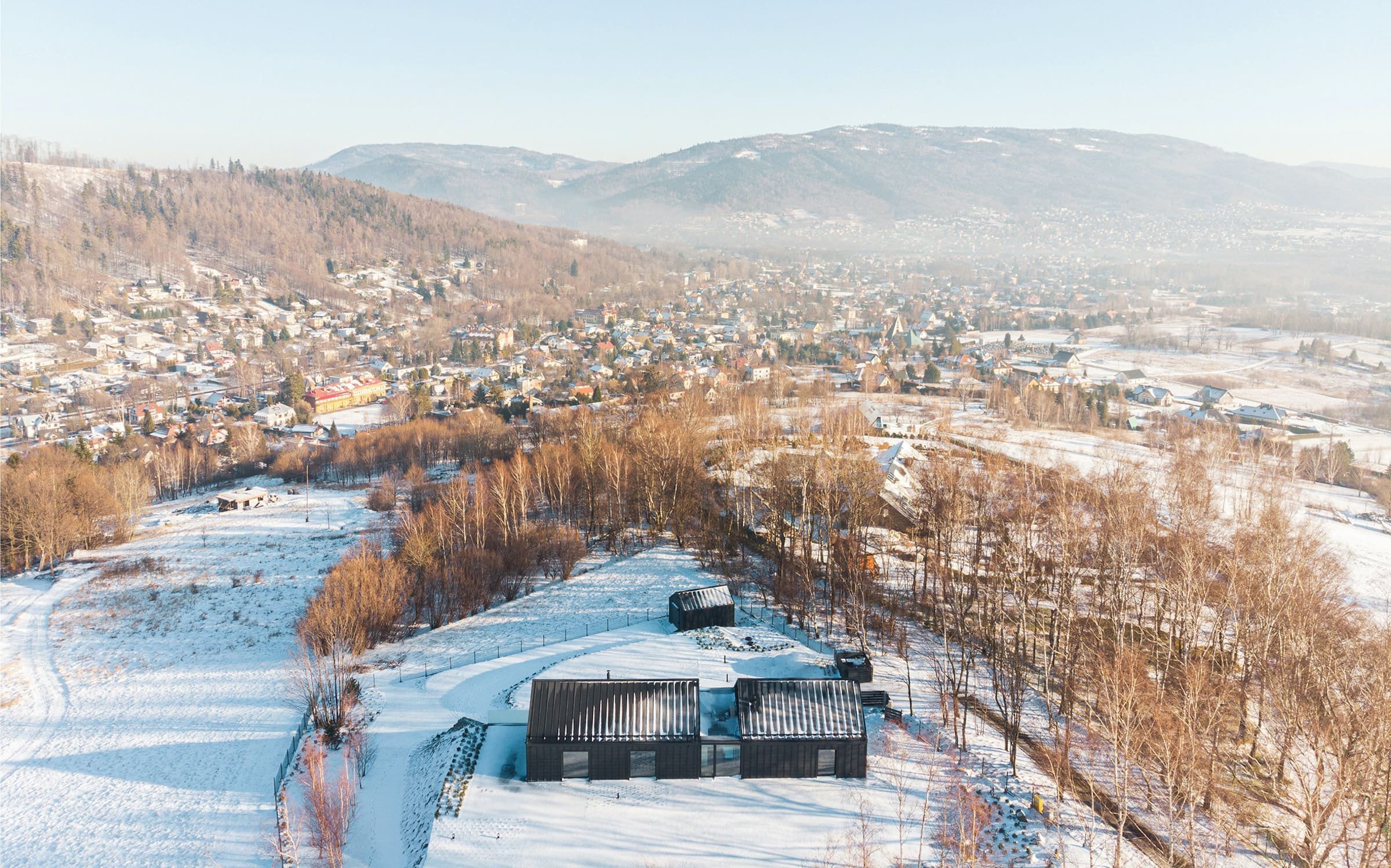 Moderní dům v horách