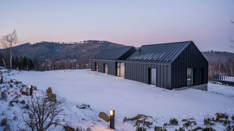 Moderní dům v horách