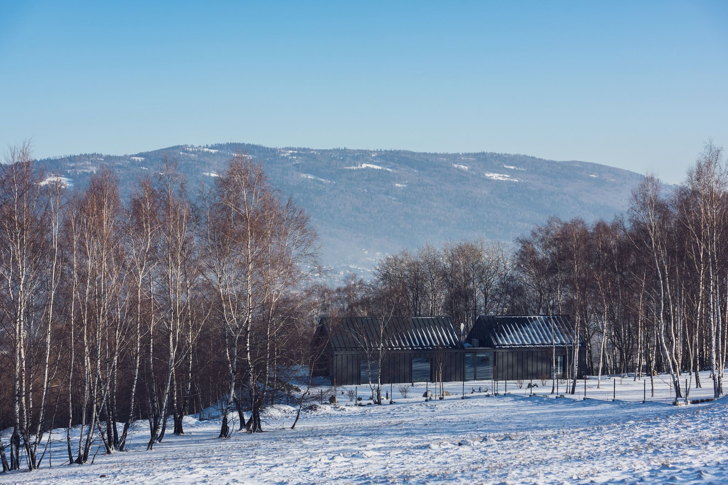 Moderní dům v horách
