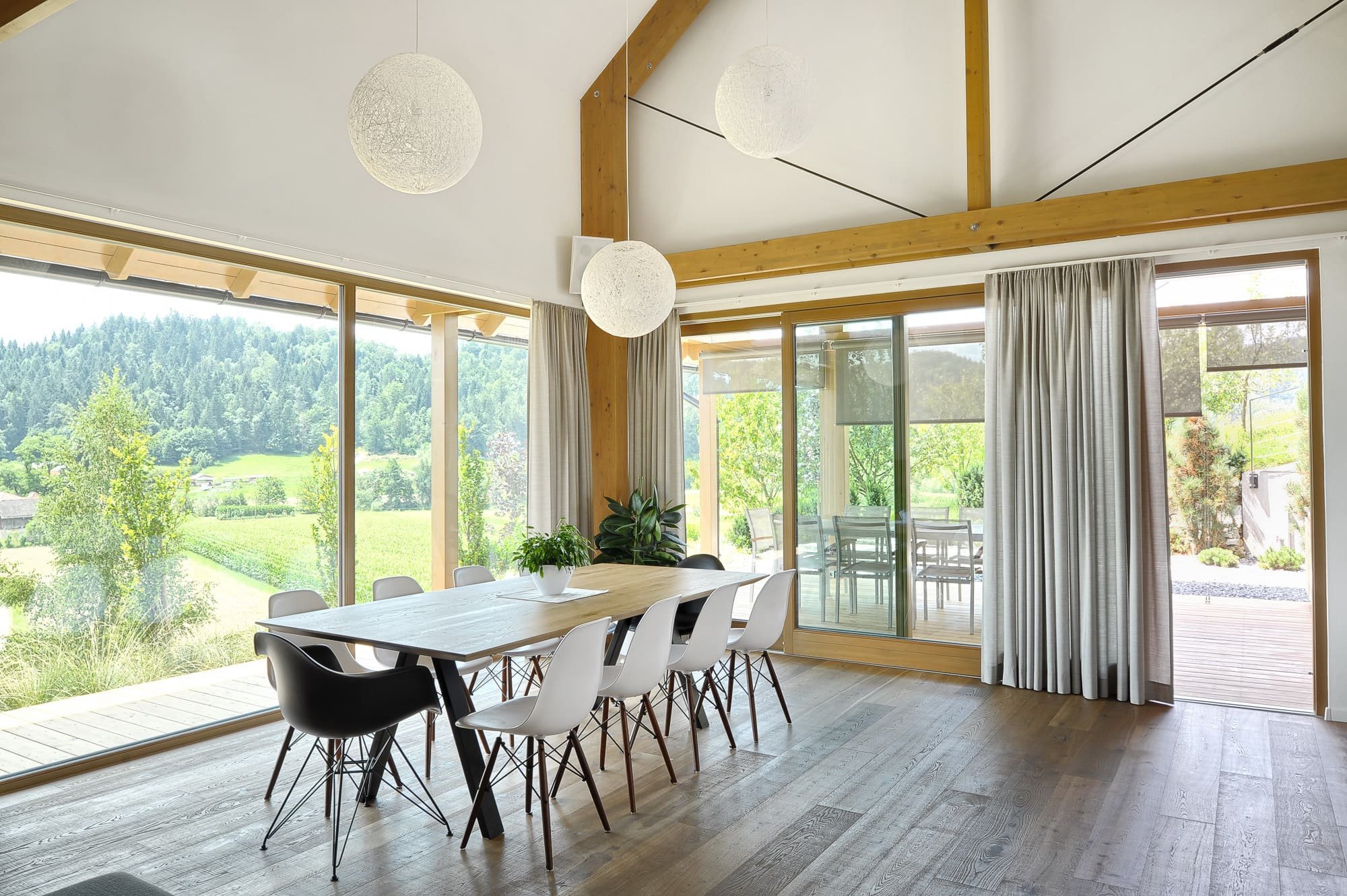 Moderní dům ve Slovinsku