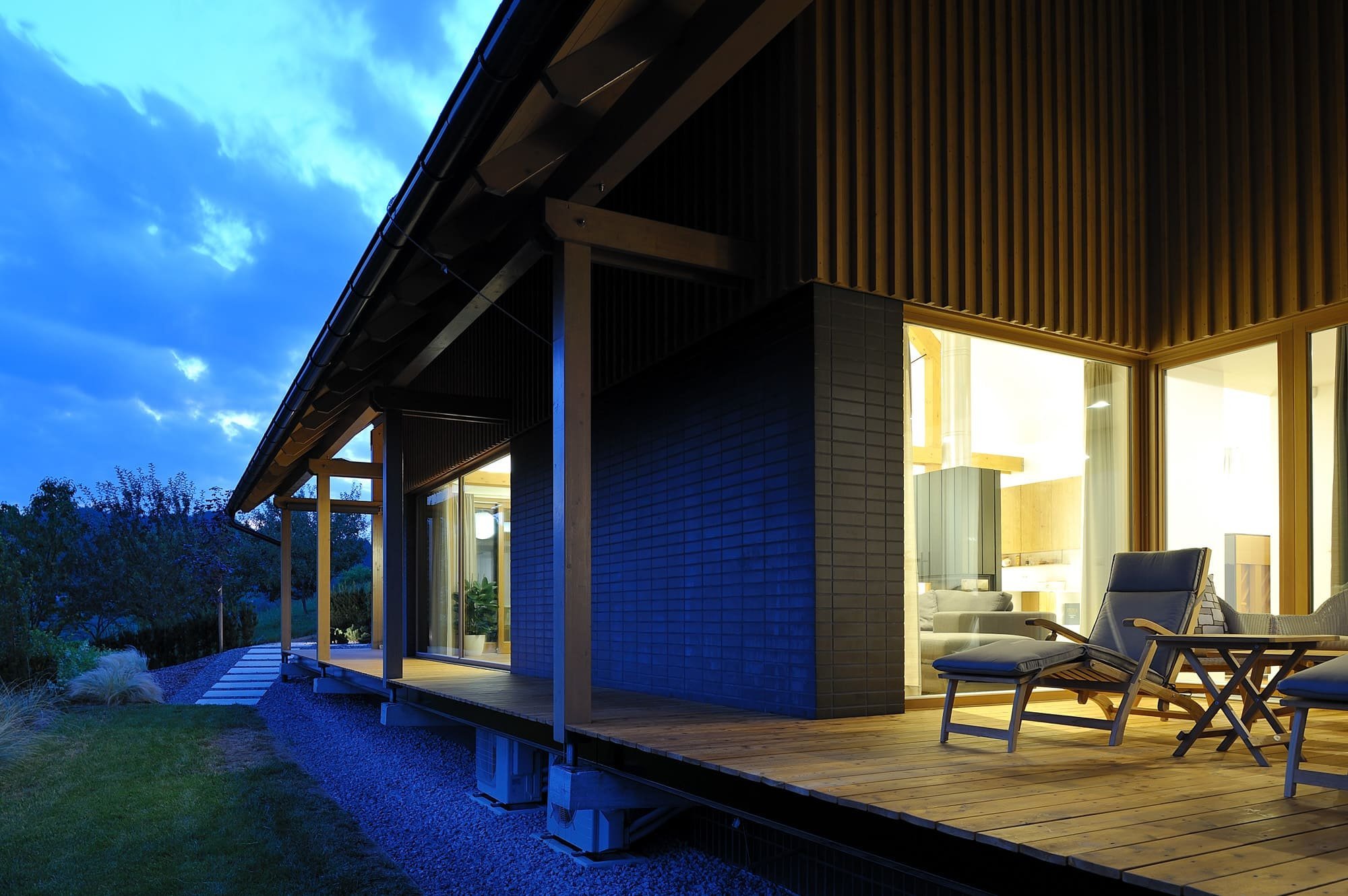 Moderní dům ve Slovinsku