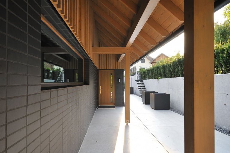 Moderní dům ve Slovinsku