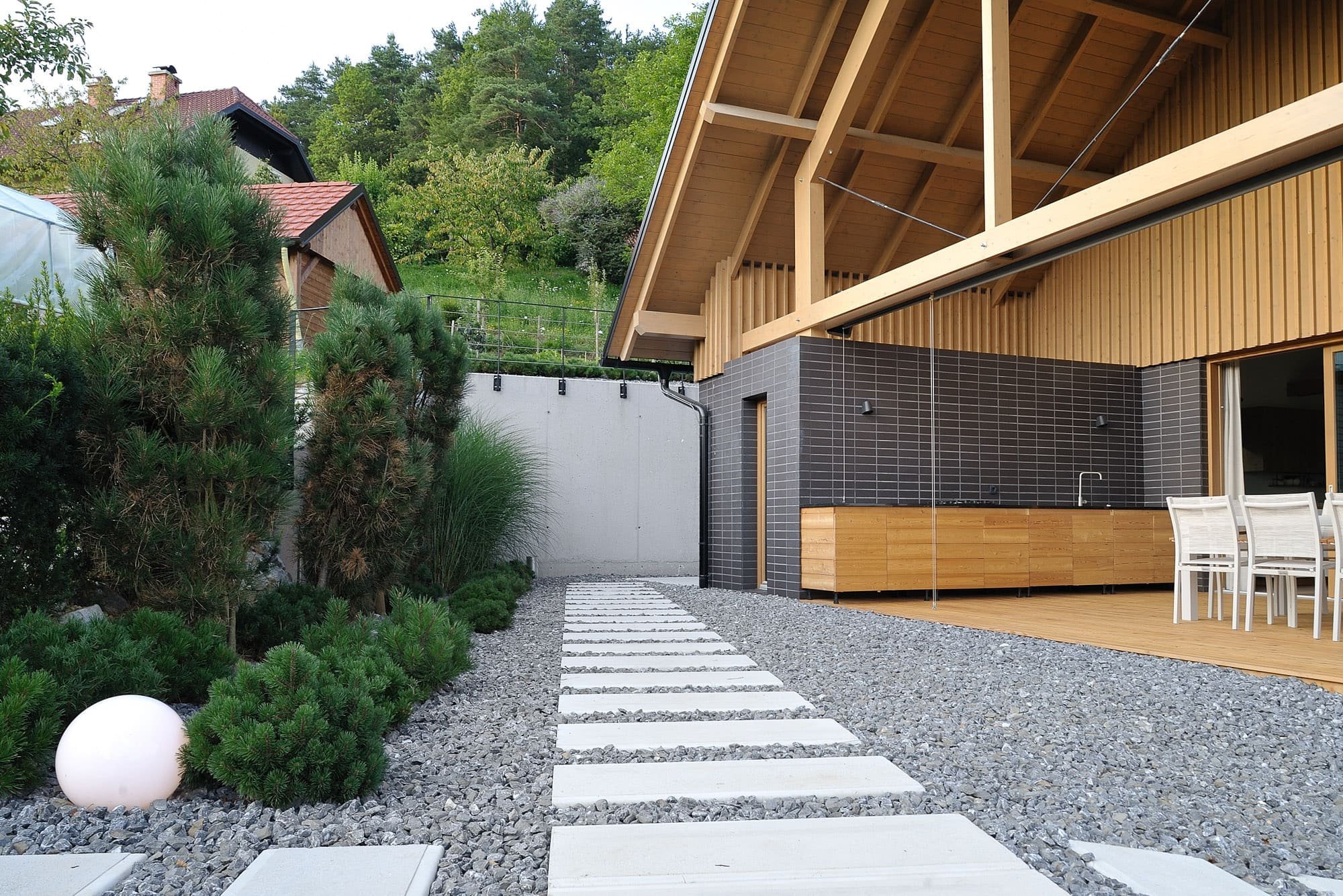 Moderní dům ve Slovinsku