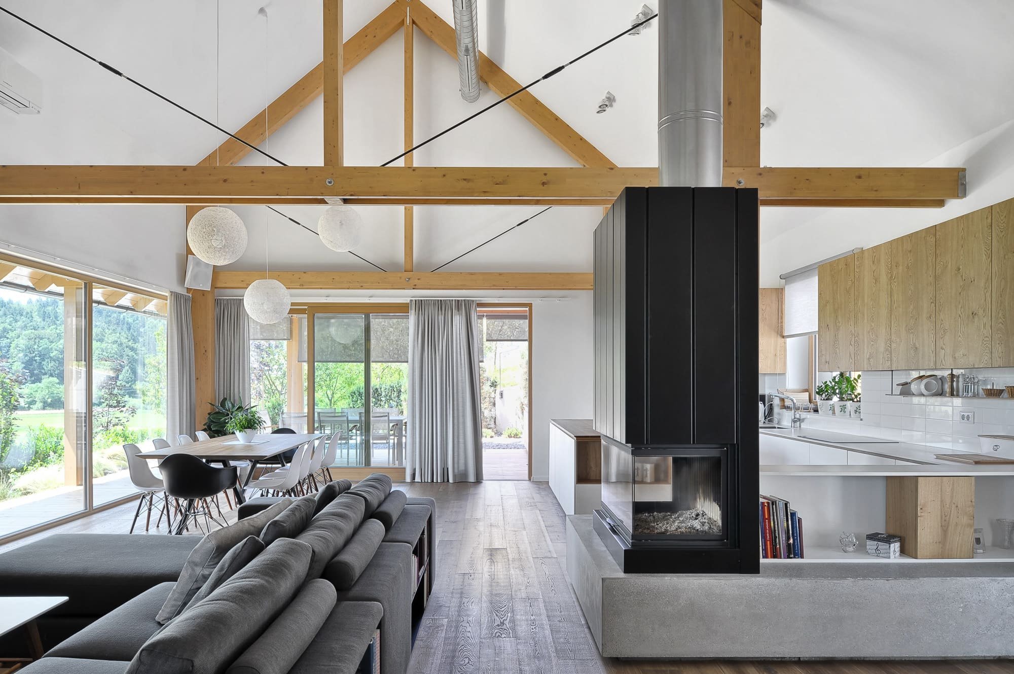 Moderní dům ve Slovinsku