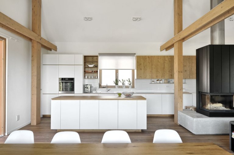 Moderní dům ve Slovinsku