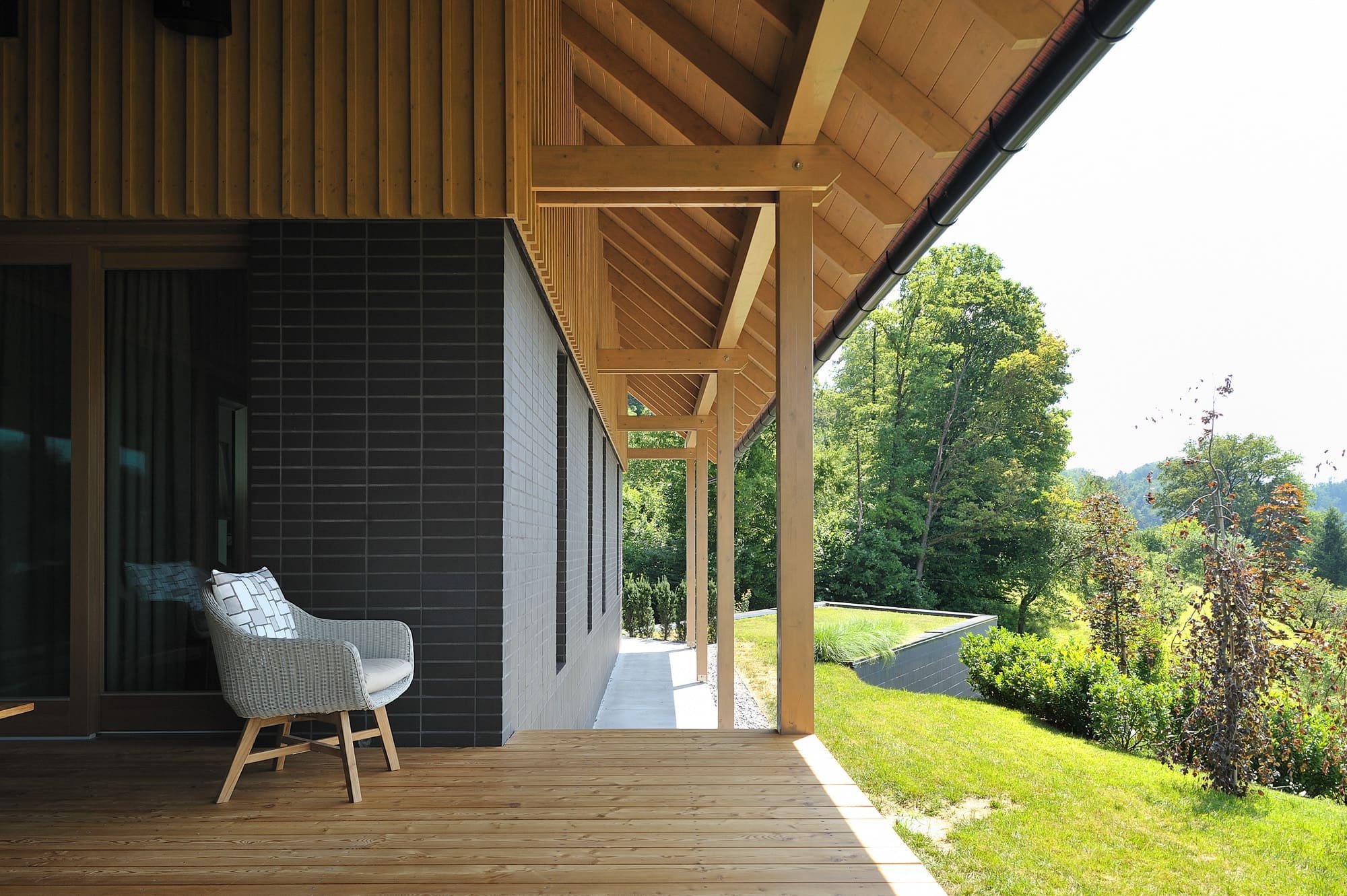 Moderní dům ve Slovinsku