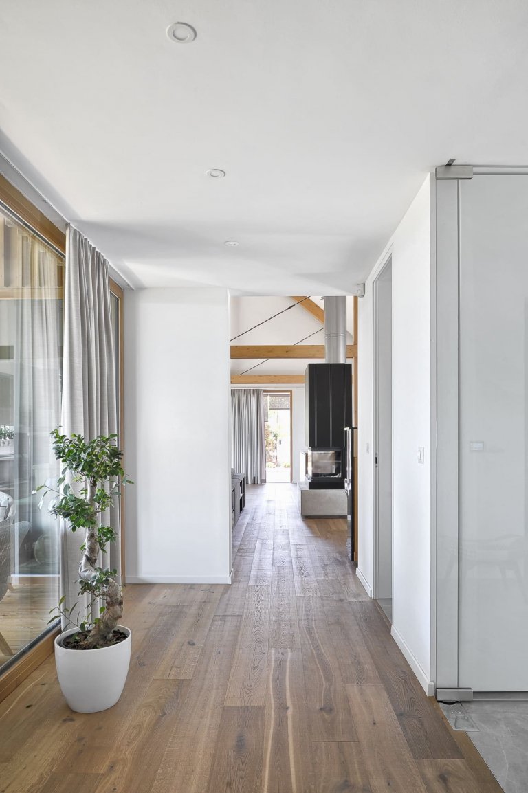 Moderní dům ve Slovinsku