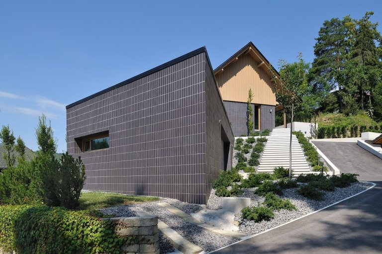 Moderní dům ve Slovinsku
