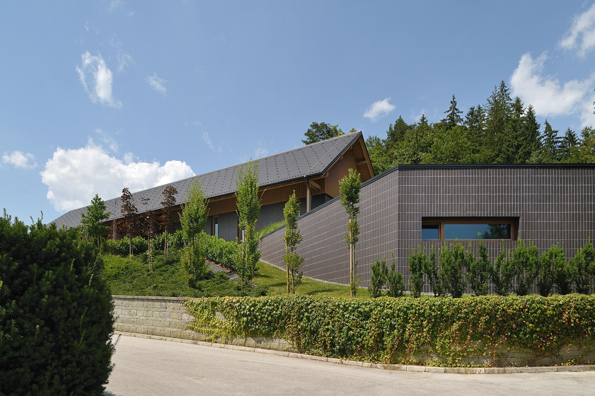 Moderní dům ve Slovinsku